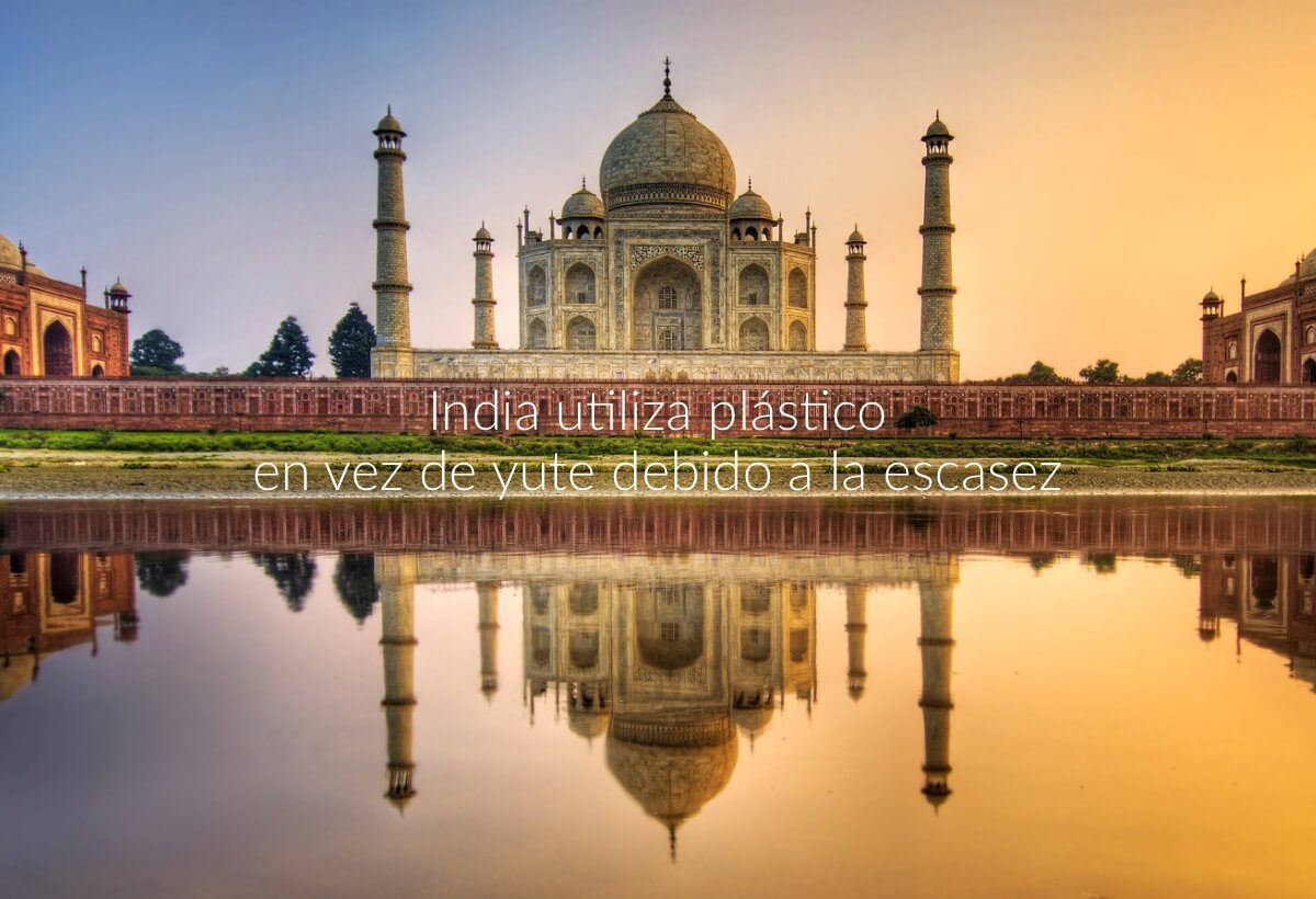 india utiliza plástico