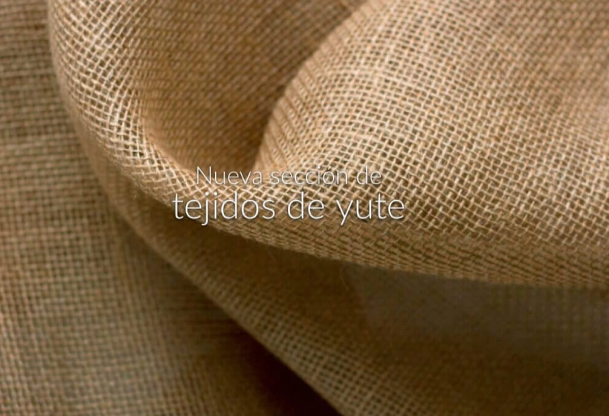 tejidos de yute